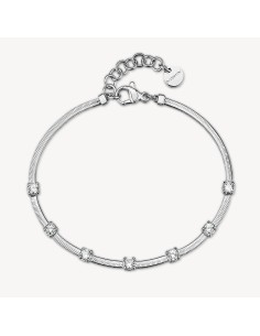 Bracciale BROSWAY Dreaming in acciaio 316L e cristalli BIG14  a sol...