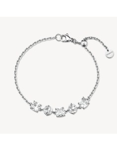 Bracciale BROSWAY Dreaming in acciaio 316L e cristalli BIG11  a sol...