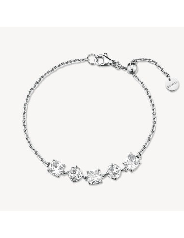 Bracciale BROSWAY Dreaming in acciaio 316L e cristalli BIG11 only 2...
