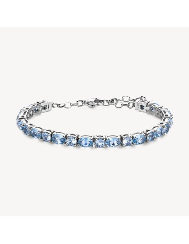 Bracciale tennis BROSWAY Dreaming in acciaio 316L e cristalli light...