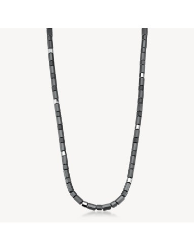 Collana lunga Uomo BROSWAY Riptide in acciaio 316L pvd rutenio BTD0...