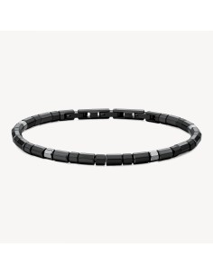 Bracciale Uomo BROSWAY Riptide in acciaio 316L pvd rutenio BTD052  ...