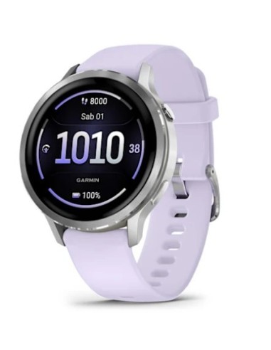 Orologio GARMIN Venu 4 010-03013-01 41MM Silver con cinturino in si...