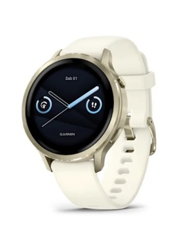 Orologio GARMIN Venu 4 010-03013-00 41MM Lunar gold con cinturino i...
