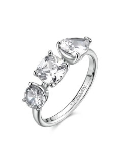 Anello BROSWAY Dreaming in acciaio 316L e cristalli BIG31B Misura 1...