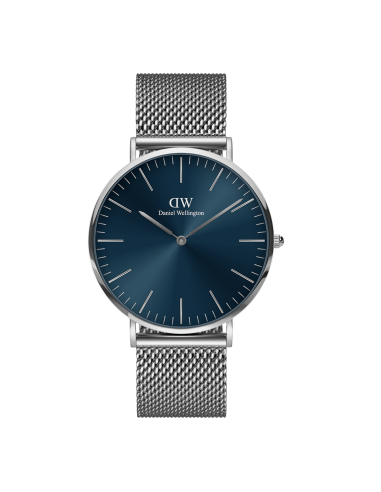 Orologio DANIEL WELLINGTON Classic Mesh Arctic Silver DW00100628 on...