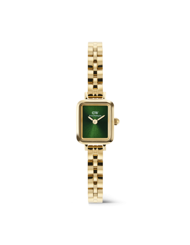 Orologio DANIEL WELLINGTON Quadro Mini Arch 3-link Emerald Sunray G...