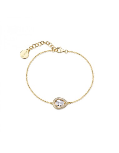 Bracciale ROSATO Anna in argento 925 dorato RZAN12 con cristallo ce...