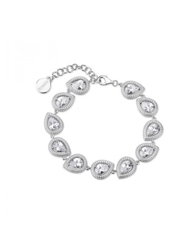 Bracciale ROSATO Anna in argento 925 RZAN15 con cristalli a forma d...