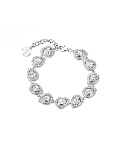Bracciale ROSATO Anna in argento 925 RZAN15 con cristalli a forma d...