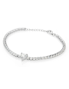 STROILI Bracciale Tennis  Silver Moments Argento Rodiato Cubic Zirconia 1696407