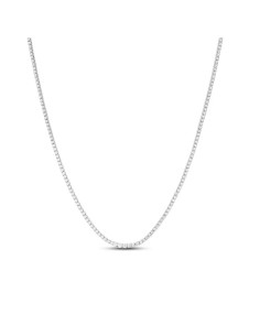 STROILI Collana Tennis Silver Moments Argento Rodiato Cubic Zirconia 1685260
