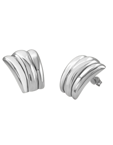 STROILI Orecchini Lobo Silver Collection Argento Rodiato 1697916