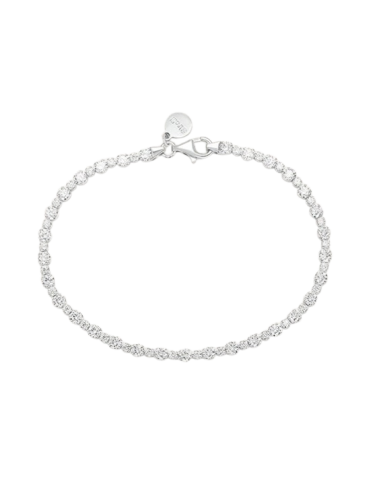 STROILI Bracciale Tennis Silver Elegance Argento Rodiato Cubic Zirconia 1660866