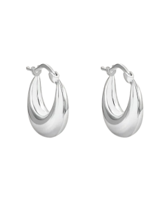 STROILI Orecchini A Cerchio Silver Collection Argento Rodiato 1665159