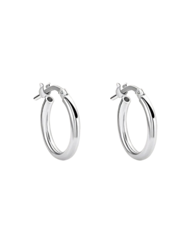 STROILI Orecchini A Cerchio Silver Collection Argento Rodiato 1661438