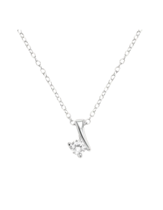 STROILI Collana Silver Elegance Argento Rodiato Cubic Zirconia 1679362