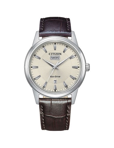 Orologio CITIZEN Classic AW0100-19A Silver con cinturino in pelle o...