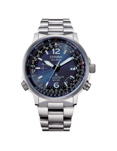 Orologio CITIZEN Radiocontrollato Pilot Super Titanio CB0230-81L Bl...