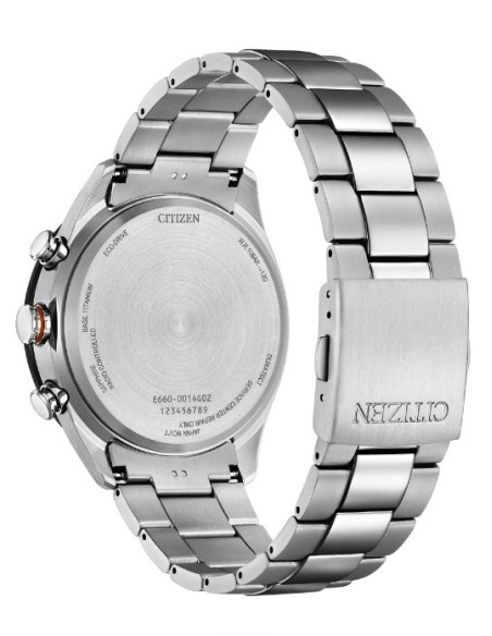 Orologio CITIZEN Radiocontrollato H660 Super Titanio CB5946-82X Gre...