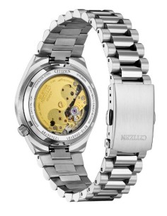 Orologio CITIZEN Meccanico Tsuyosa 37MM NJ0200-50W Violet con cintu... 2