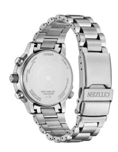 Orologio CITIZEN Radiocontrollato Crono Pilot Acciaio 41mm AT8300-5... 2