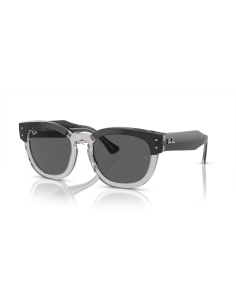 Occhiali sole RAY-BAN Mega Hawkeye RB0298S 1396B1 53 Grey on Transp...