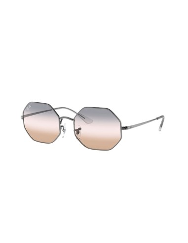 Occhiali sole RAY-BAN Octagon RB1972 004/GC 54 Gunmental Pink Gradi...