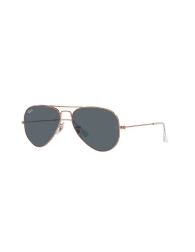 Occhiali sole RAY-BAN Aviator Large Metal RB3025 9202R5 58 Rosegold...