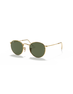 Occhiali sole RAY-BAN Round Metal RB3447N 001 50 Arista G-15 Green ...
