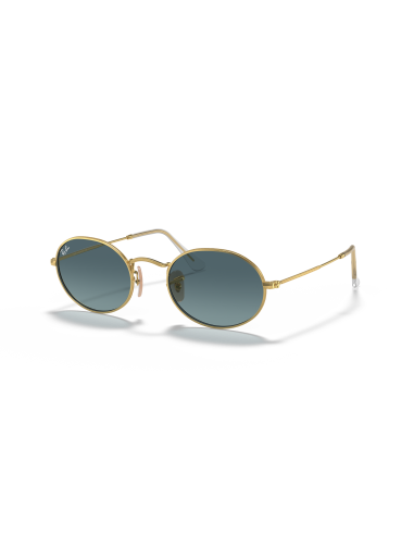 Occhiali sole RAY-BAN Oval RB3547 001/3M 51 Arista Blue Gradient on...