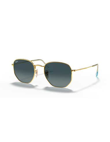Occhiali sole RAY-BAN Hexagonal RB3548N 91233M 51 Arista Blue a sol...