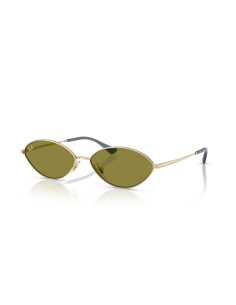 Occhiali sole Ray Ban Kai RB3757 9213/2 56 Light Gold Green only 87...