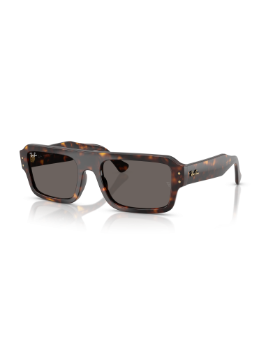 Occhiali sole Ray Ban Flacko RB4454 1359B1 56 Havana Dark Grey only...