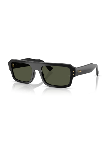 Occhiali sole Ray Ban Flacko RB4454 667731 56 Black Green only 163,...