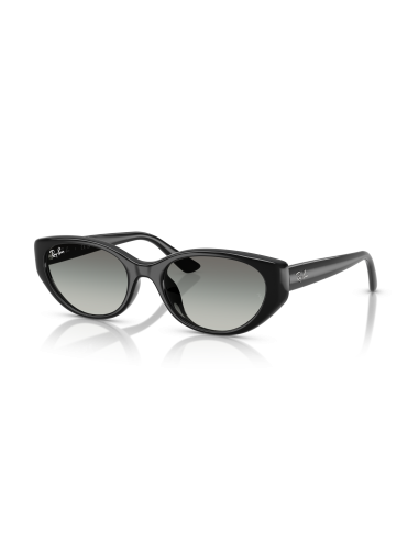 Occhiali sole Ray Ban RB4457D 667711 55 Black Grey Gradient a soli ...