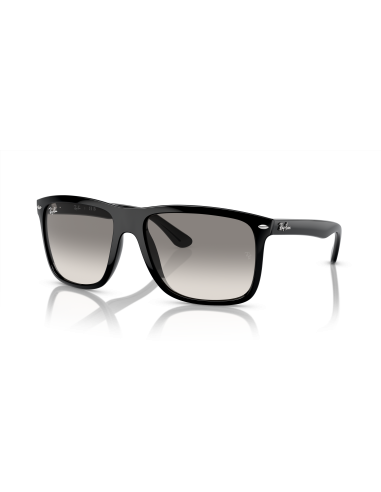 Occhiali sole Ray Ban Boyfriend Two RB4547 601/32 60 Black Light Gr...