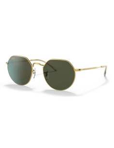 Occhiali sole RAY-BAN Jack RB3565 919631 53 Gold Green a soli 104,3...