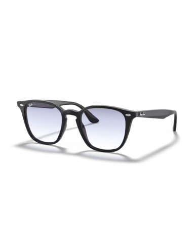 Occhiali sole Ray Ban RB4258F 601/19 52 Black Light Blue Gradient o...