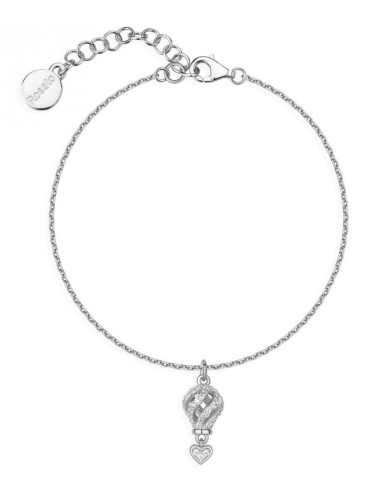 Bracciale ROSATO Aria in argento 925 RZAR23 con cristalli e pendent...