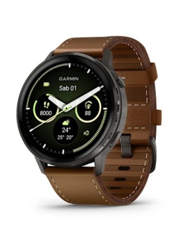 Orologio GARMIN Venu 4 010-03014-03 45MM Slate con cinturino in sil...