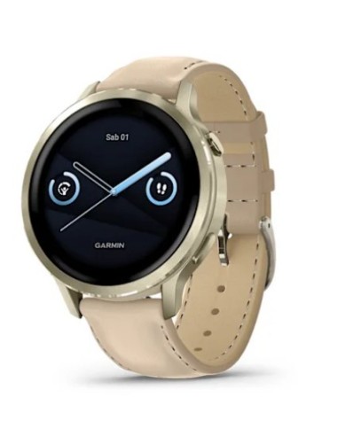 Orologio GARMIN Venu 4 010-03013-03 41MM Lunar gold con cinturino i...