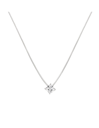 STROILI Collana Punto Luce Silver Elegance Argento Bianco Cubic Zirconia 1691934
