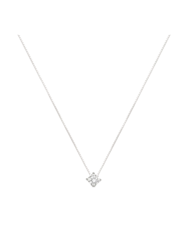 STROILI Collana Punto Luce Silver Elegance Argento Rodiato Cubic Zirconia 1691937