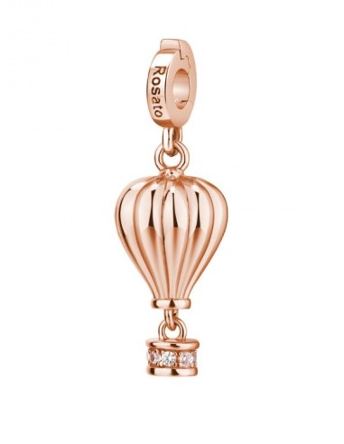 Charm ROSATO STORIE in argento rosato RZ195 MONGOLFIERA only 55,00 ...