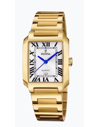 Orologio FESTINA On The Square F20680/1 Grigio con cinturino in acc...