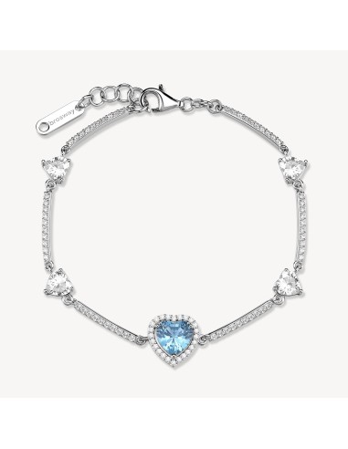 Bracciale semirigido BROSWAY FANCY in argento 925 cristalli bianchi...