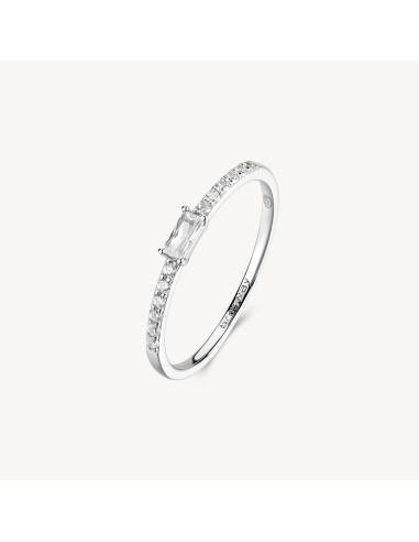 Anello BROSWAY FANCY in argento 925 cristalli bianchi FIW167D Misur...