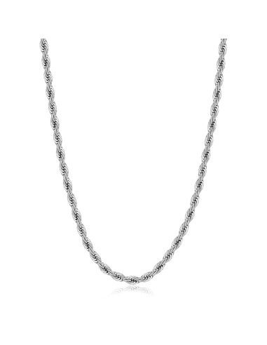 Collana catena torchon S'AGAPO Chunky SHK106 in acciaio 316L  a sol...