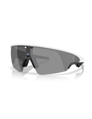 Occhiali da sole OAKLEY META VANGUARD 0W8001 05 White Prizm Black P...